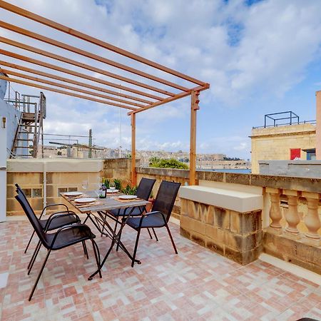Traditional Maltese Townhouse, Roof Terrace And Views Senglea Ngoại thất bức ảnh